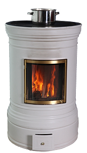 Tiilirakenteen hellapönttöuuni